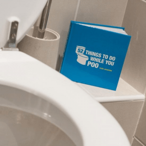 52 Things To Do While You Poo – Funny gift for the funny father-in-law