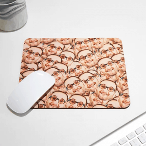 Personalised Face Mouse Mat – Make your father-in-law laugh!