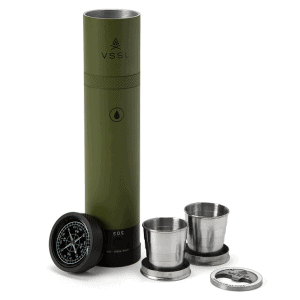 Wilderness Navigation Flask – Practical and funny