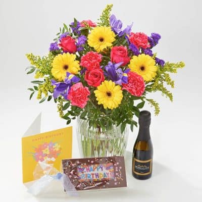 A Birthday Bouquet Colorful Auntie birthday gifts