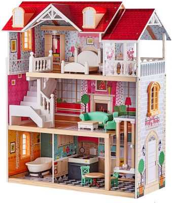A Dollhouse Best Christmas present for a daughter A Dollhouse Best Christmas present for a daughter