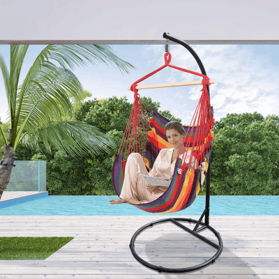 Hanging Hammock Chair – A perfect relaxing gift for a carefree day