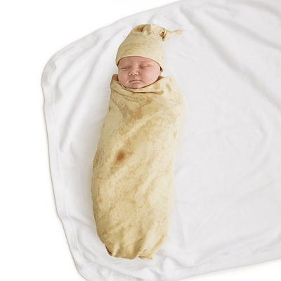 Novelty Swaddle Blanket – Funny gift idea for baby girl