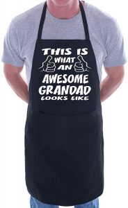 Apron – A fun and useful gift for grandpa’s who love to cook or BBQ