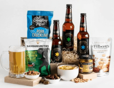 Beer and Food Hamper – For the husband who likes picnics