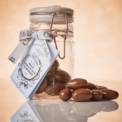 Chocolate Covered Sea Salted Almonds - A luxurious and healthy snack