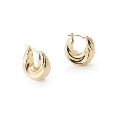 Gold Earrings - Christmas gifts for sisters who are flamboyant and well dressed