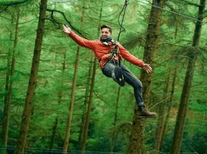 Outdoor Treetop Adventure – A unique anniversary gift for men who love adventures