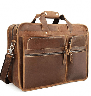 Premium Leather Laptop Bag – For the husband always on the go