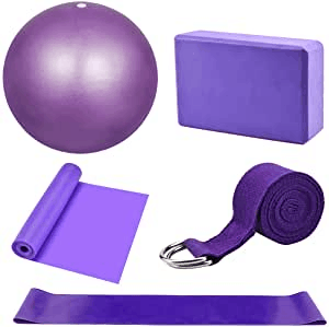 Yoga And Fitness Set for Women - A great anniversary gift for the active girl