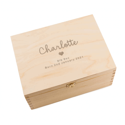 Baby Keepsake Box – Sentimental gift idea for new parents