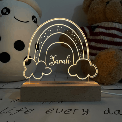 Baby Name Night Light – Unexpected baby gift idea for the nursery