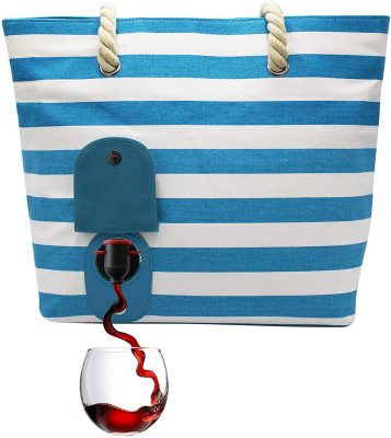 Beach Wine Purse – The best gift for a sister in law who loves her ‘vino