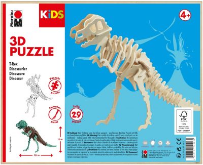 Dinosaur 3D Puzzle – A great stocking stuffer for 4 year old boys