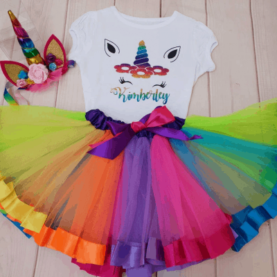 Fancy Birthday Dress – Unusual gift for a 5 year old girl
