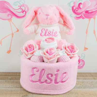 Girls Nappy Cake – The perfect gift for a baby girl in the UK
