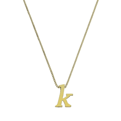 Gold Initials Necklace – One of the best gift items for a 15 year old girl