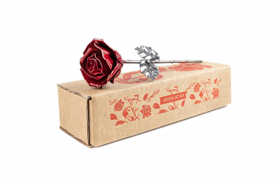Handmade Metal Rose – Show your love for her with this sentimental birthday gift idea