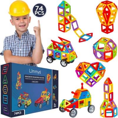 Magnetic Building Blocks – An amazing creative gift for a 4 year old boy