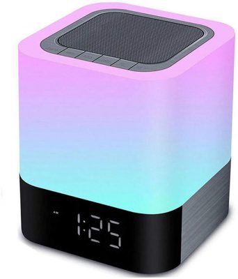 Night Light Bluetooth Speaker – A great gift that will provide music and light