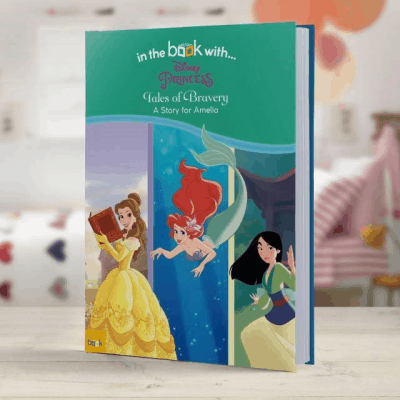 Personalised Disney book – Special birthday gift for a 7 year old girl who loves books