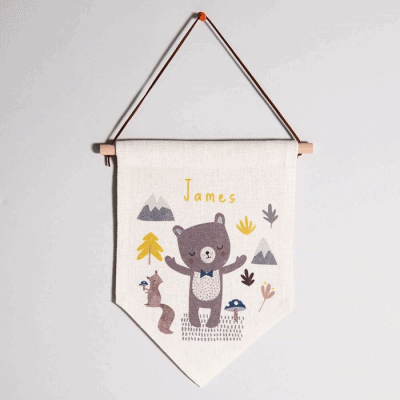 Personalised Nursery Wall Hanging – A cute addition to any nursery