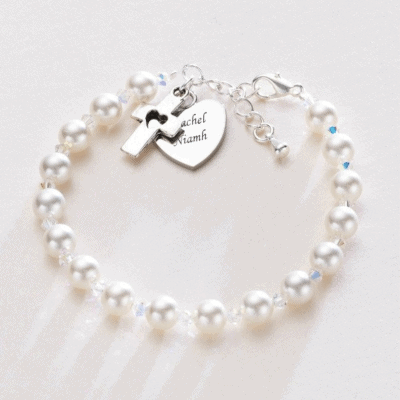 Personalised Religious Jewelry – Christening presents for a 5 year old girl