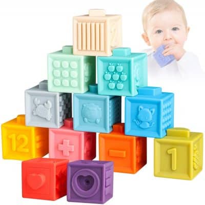 Soft Building Blocks for Babies And Toddlers – A great baby toy for 12 month olds