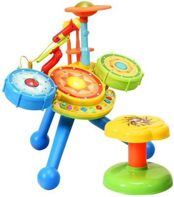 Toy Drum Set – A great musical gift for the future rock star