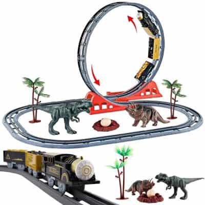 Train Set – A gift for a 4 year old boy that will keep him occupied for hours