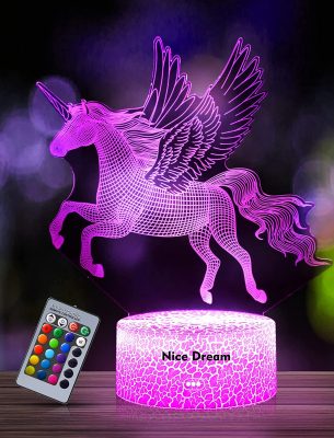 Unicorn Lamp Birthday gifts for a 6 year old girl
