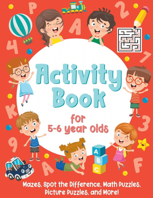 Activity Books – Birthday gifts for a 5 year old boy