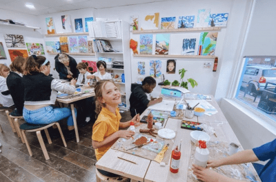Art Workshop – An amazing Christmas idea for 10 year old girls