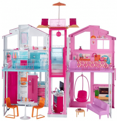 Barbie House – Favorite Christmas gift for a 4 year old girl