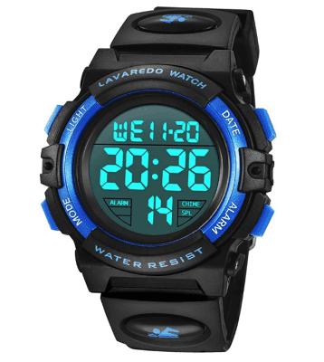 Boys Digital Wristwatch – Functional gift for 10 year old boys