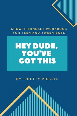 Growth Mindset Journal for Boys – Meaningful birthday gift for 13 year old boy