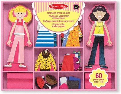 Melissa Doug Magnetic Wooden Dolls – Dolls for a 3 year old