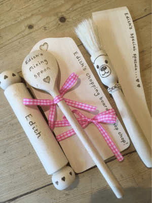 Personalised Kids Baking Set – A hands on gift for 9 year old foodies