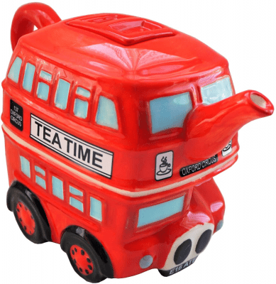 Double Decker Bus Teapot – Best gifts for tea lovers