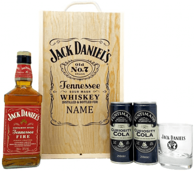 Fire Whiskey and Cola Set – Jack Daniels gift sets with mixers