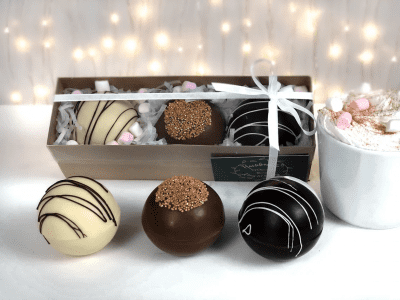 Hot Chocolate Bombs – Chocolate presents for winter