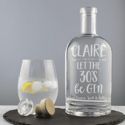 Personalised Decanter – Special gin gifts
