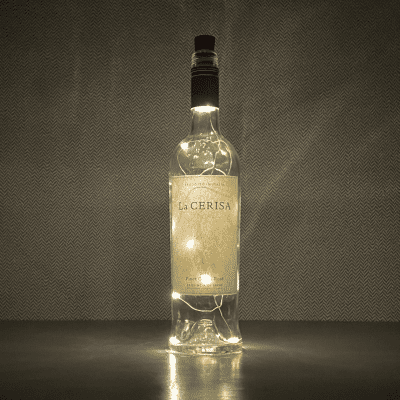 Wine Bottle Lamp – Recycled wine gifts