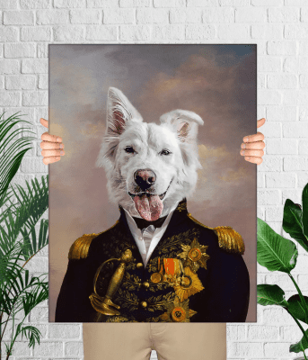 Custom Dog Portrait – Personalised dog owner gifts