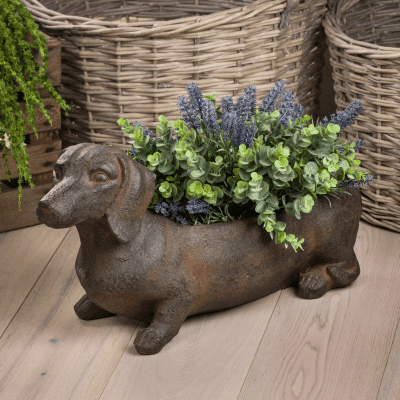 Dachshund Planter – Dachshund themed gifts for the home
