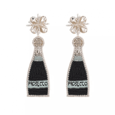 Handmade Prosecco Earrings – Stylish handmade prosecco gifts ideas