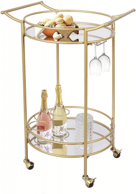 Home Bar Cart – Useful gift for prosecco drinkers
