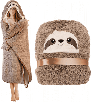 Hooded Blanket – Cosy sloth gift ideas