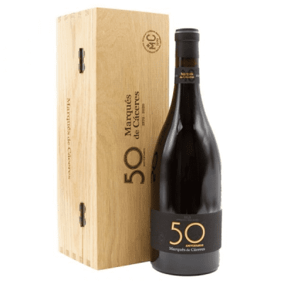Marques De Caceres 50th Aniversario Crianza Red Wine – Essential luxury wine gift
