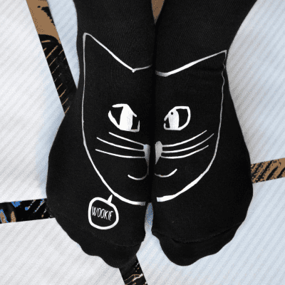 Personalised Cat Socks – Personalised gifts for cat lovers